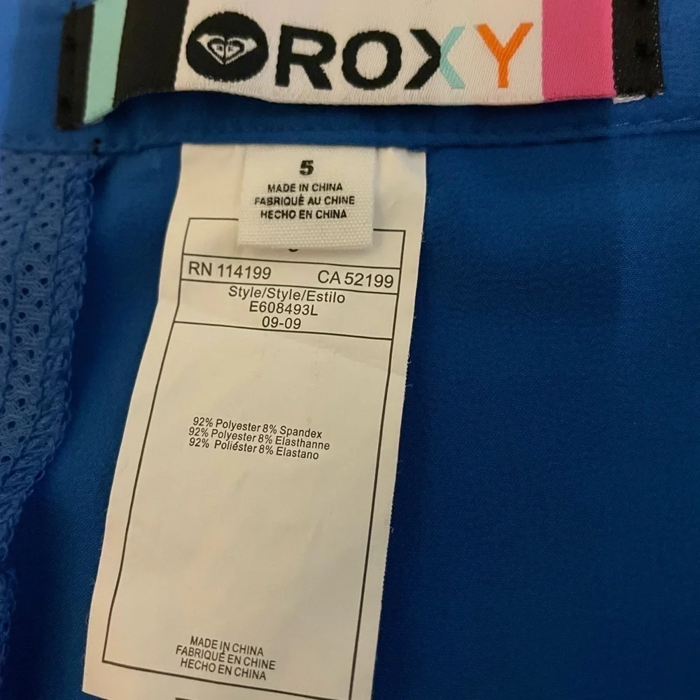 ROXY women’s y2k swim/board shorts-size 5 NWOT